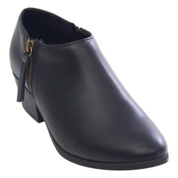 Womens New @ttitude® Doni Black Ankle Boots - Picture 3 of 8